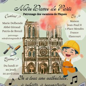 2025-2026 - Vacances de Pâques - 6 à 12 ans